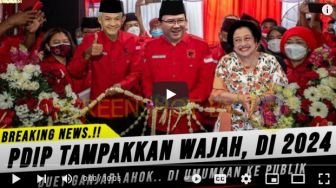 CEK FAKTA: Megawati Resmi Umumkan Ganjar dan Ahok Jadi Capres Cawapres 2024, Benarkah?