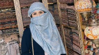 Didoakan Dapat Hidayah, Momo Geisha Pakai Burqa Bikin Pangling: Cakep Banget!