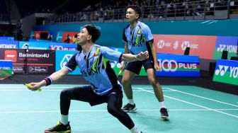 Fajar/Rian Kerja Keras Lolos ke Perempat Final Malaysia Open 2023