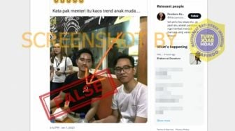 CEK FAKTA: Benarkah Foto Kaesang Pangarep Pakai Kaos Berlogo Palu Arit?