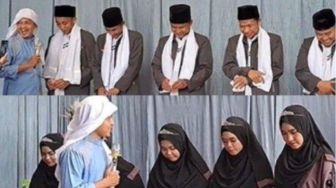 Viral di TikTok, 4 Fakta Perjodohan Massal Santri di Ponpes Ciamis Ternyata Jadi Tradisi