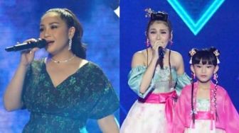 Sama-sama Total Tunjukan Kemampuan, Ini 8 Potret Ayu Ting Ting dan Nagita Slavina Tampil di HUT Indosiar