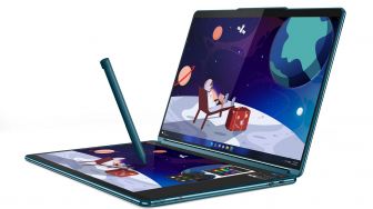 Lenovo Yoga Book 9i Dipamerkan di CES 2023, Laptop Layar Ganda Canggih