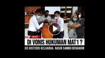 CEK FAKTA: Tangis Keluarga Pecah Dengar Ferdy Sambo Dijatuhi Vonis Hukuman Mati, Benarkah?