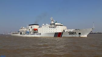 Mengenal CCG 5901, Kapal Coast Guard Terbesar Cina yang Memasuki Indonesia