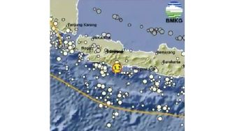 Gempa Berkekuatan Magnitudo 3,2 Guncang Pangandaran