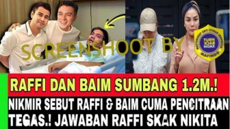 CEK FAKTA: Raffi Ahmad dan Baim Wong Sumbang 1,2 M untuk Indra Bekti, Benarkah?