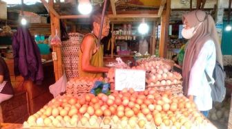 Harga Telur di Bandar Lampung Mulai Turun, Minyak Goreng dan Beras Naik