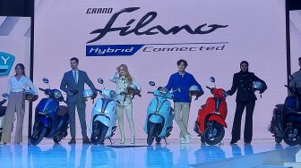 Yamaha Grand Filano Hybrid Connected Ramaikan Produk Skutik Klasik di Indonesia