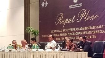 29 Calon Anggota DPD Asal Sulsel Belum Memenuhi Syarat