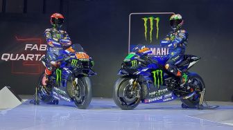 Monster Energy Yamaha MotoGP untuk Pertama Kalinya Perkenalkan Livery Baru Yamaha YZR-M1 2023