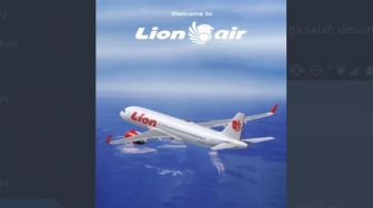 Viral Armada Lion Air 'Berenang' di Laut, Netizen: Bikin Pesawat Amfibi