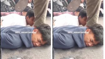 Dimarahi hingga Dihajar Ortunya Pakai Sandal, Bocah SMP Pelaku Tawuran Mewek: Maafin Zaki Yah