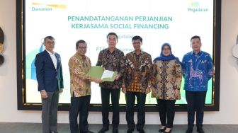 Pegadaian dan Danamon Bersinergi Pelopori Sustainable Social Loan
