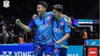 Usai Perang Saudara, Fajar Alfian/Rian Ardianto Berhasil Amankan Tiket Babak Perempat Final India Open 2023