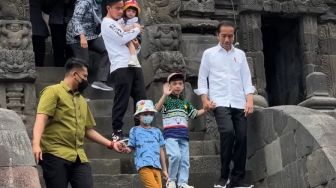 Outfit Impor Jan Ethes Saat Liburan Bareng Jokowi Jadi Sorotan, Total OOTD Tembus Rp 5 Juta