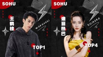 Sohu Merilis Daftar Artis China Favorit Media, Ada Dylan Wang dan Dilraba Dilmurat