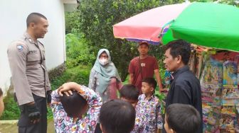 Cara Polres Majalengka Cegah Anak Sekolah Keracunan Chikbul