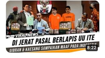 CEK FAKTA: Kedua Putra Joko Widodo Ditangkap KPK Karena Korupsi, Benarkah?