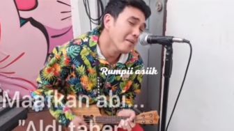 Aldi Taher Bikin Lagu 'Maafkan Abi' Banjir Pujian, Diduga Parodikan Ferry Irawan Minta Maaf ke Venna Melinda