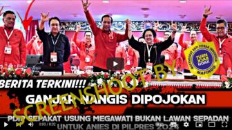 CEK FAKTA: Benarkah PDIP Resmi Usung Megawati Sebagai Capres, Bikin Ganjar Nangis di Pojokan?