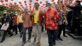 Sebut Perayaan Imlek di Jawa Barat Aman dan Kondusif, Ridwan Kamil: Masyarakat Tionghoa Makin Rajin Beribadah