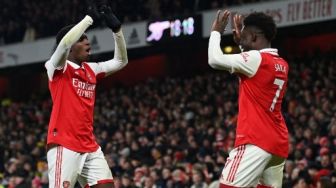 Kalahkan Manchester United, Eddie Nketiah Menjadi Bintang Arsenal Dinihari Tadi