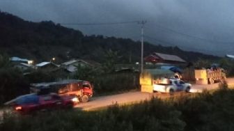 Buntut Kericuhan dan Pembakaran Pasar Mapia, 150 Warga Mengungsi ke Nabire Papua