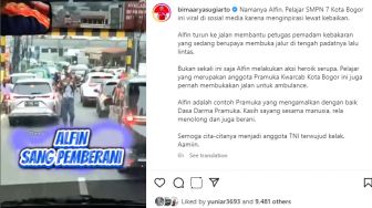 Buka Jalur Mobil Damkar Saat Macet di Bogor, Alfin Alfarizqi Dapat Hadiah dari Bima Arya