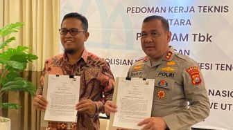 Antam Gandeng Polda Sultra untuk Amankan UBP Nikel Konawe Utara