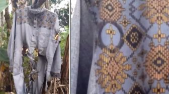 Heboh Bakar Baju Koko karena Ada Simbol Mirip Salib, Aksi Pria Ini Bikin Warganet Ngakak: Gila Agama!