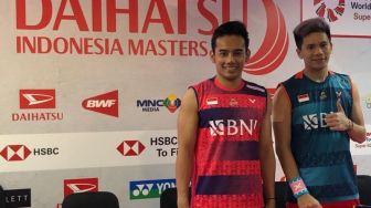 Indonesia Masters: Tumbang di Perang Saudara, Begini Komentar Pramudya/ Yeremia