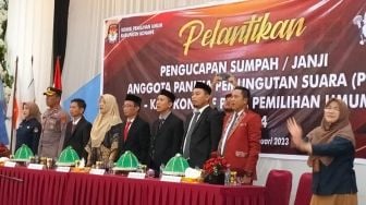 KPU Konawe Lantik 1044 Anggota PPS