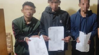 Polisi Bener Meriah Tangkap Tiga Terduga Pengguna Shabu-shabu