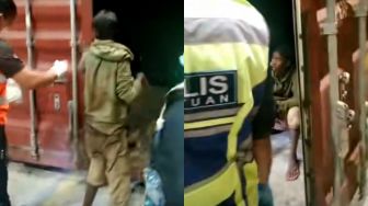 Viral Bocah Bangladesh Main Petak Umpet dan Terkunci di Kontainer, Keluar-keluar Sudah Pindah Negara