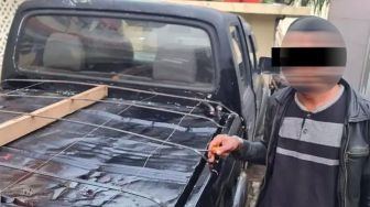 Polisi Tangkap Terduga Penimbun BBM Solar di Jeunib