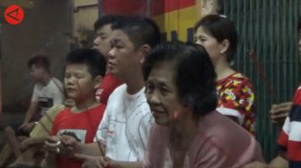Peringati Hari ke-9 Imlek, Suku Hokkian di Medan Pertahankan Tradisi Sembahyang Tebu