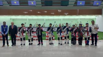 Tim Air Rifle Putri Indonesia Sumbang Perunggu di ISSF World Cup Rifle/Pistol 2023