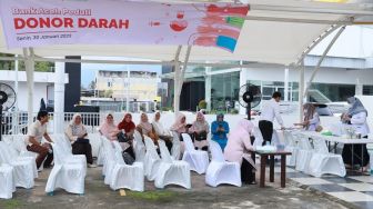 Pikabas Sumbang 60 Kantong Darah ke PMI Banda Aceh