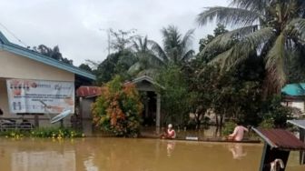 Banjir Genangi Lahan Pertanian di Kecamatan Embaloh Hulu, Warga Terancam Gagal Panen