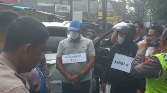 Jalani Rekonstruksi Kecelakaan Tewaskan Mahasiswa UI, Ini Wajah eks Kapolsek Cilincing