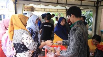 DKP Kota Tangerang Hadirkan Kebutuhan Pokok Harga Miring