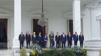 Jokowi Terima Menlu dan Sekjen ASEAN Jelang AMM Retreat di Istana Merdeka