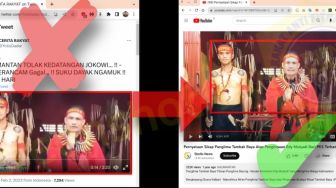 CEK FAKTA: Benarkah Suku Dayak Ngamuk dan Tolak Kedatangan Jokowi, IKN Terancam Gagal?