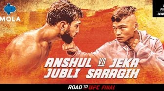 Link Nonton Jeka Saragih vs Anshul Jubli Besok (5/2), Streaming Gratis di Mola TV