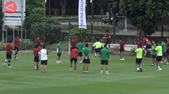 Persiapan Piala Asia U-20, Timnas Indonesia Gelar Latihan Perdana