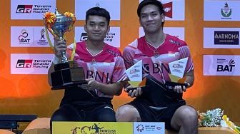 Leo/Daniel Ungkap Kunci Juara Thailand Masters 2023 Meski Tak Bisa Tampil Maksimal