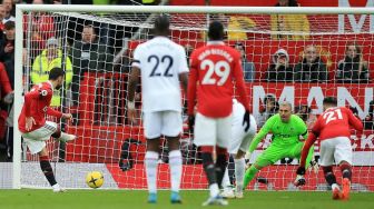 Hasil Liga Inggris: Casemiro Kartu Merah, Manchester United Bungkam Crystal Palace 2-1