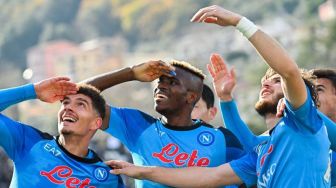 Hasil Liga Italia: Libas Spezia 3-0, Napoli Kokoh di Puncak Klasemen