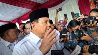 Survei Capres: Elektabilitas Prabowo Tertinggi Kalahkan Ganjar dan Anies